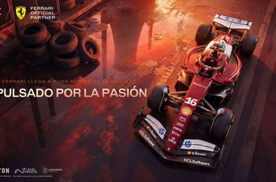 PUBG MOBILE lanza su colaboración con Ferrari