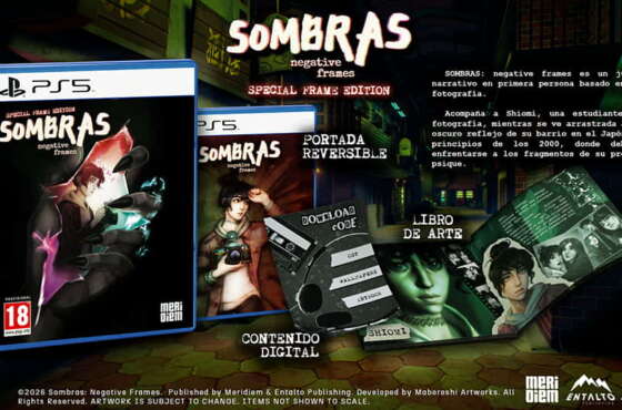 SOMBRAS: Negative Frames para PlayStation 5