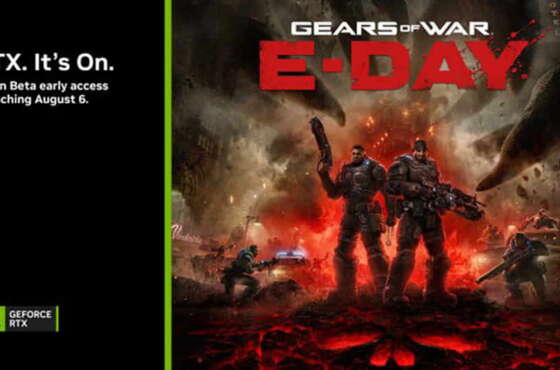 Gears of War: E-Day con DLSS,