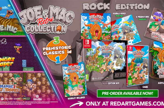JOE & MAC RETRO COLLECTION llegará en formato físico